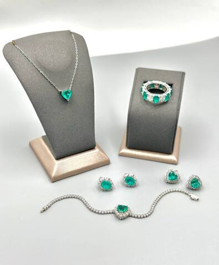 Серьги овал