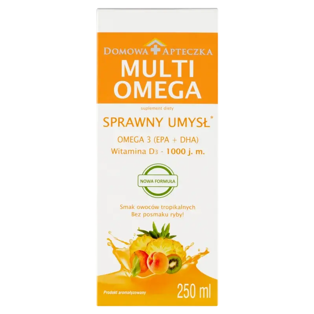 MultiOmega - сироп со вкусом тропических фруктов, 250 мл