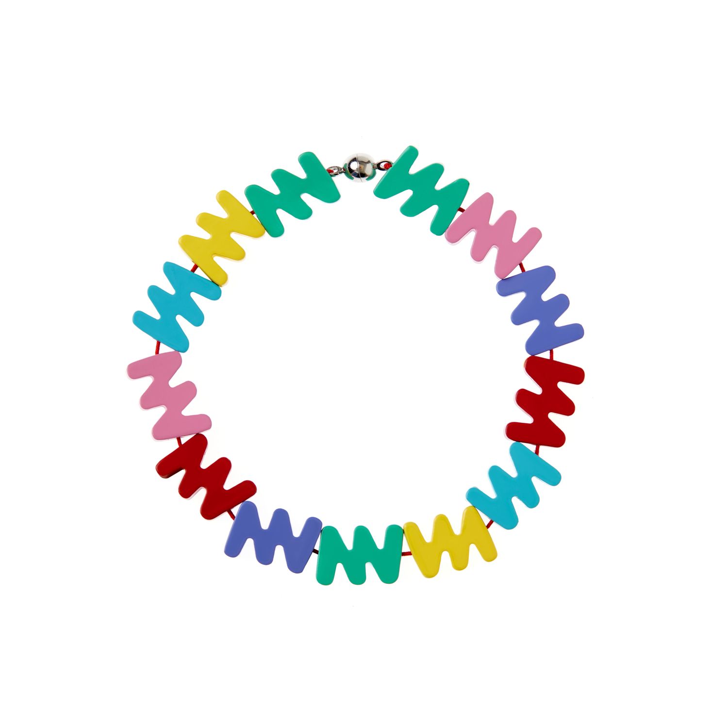 Колье Zigzag Kids Necklace – Multicolor