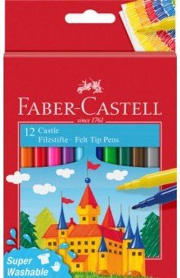 Flomaster 12 reng 554201 Faber Castell