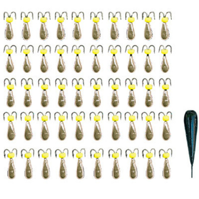 Мормышки ECOPRO литые "Коза" Bl (