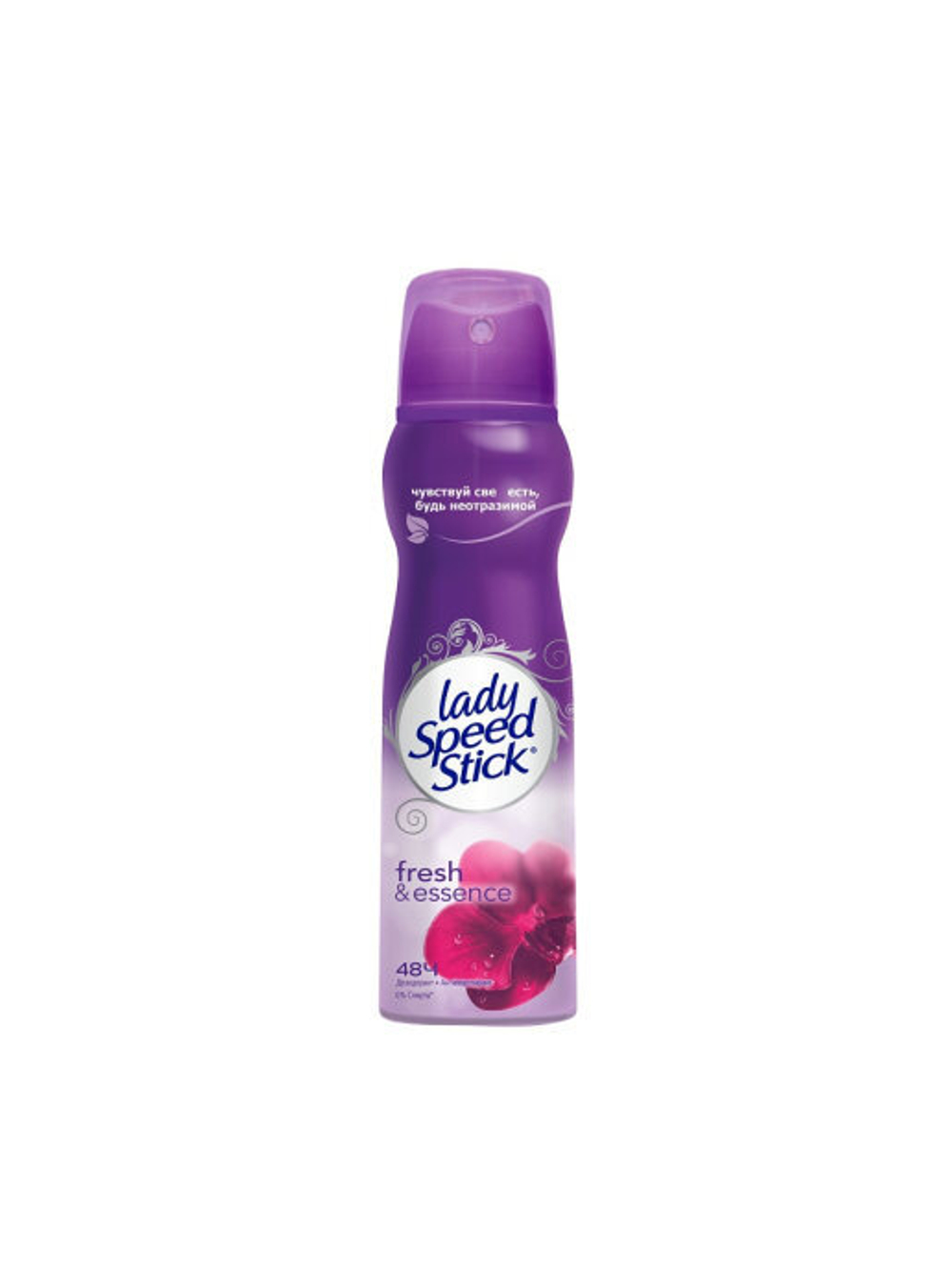 Lady Speed Stick Дезодорант-антиперспирант спрей Fresh & Essence Черная орхидея, 150 мл