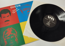Винтажная виниловая пластинка LP Queen Hot Space (Россия 1994)