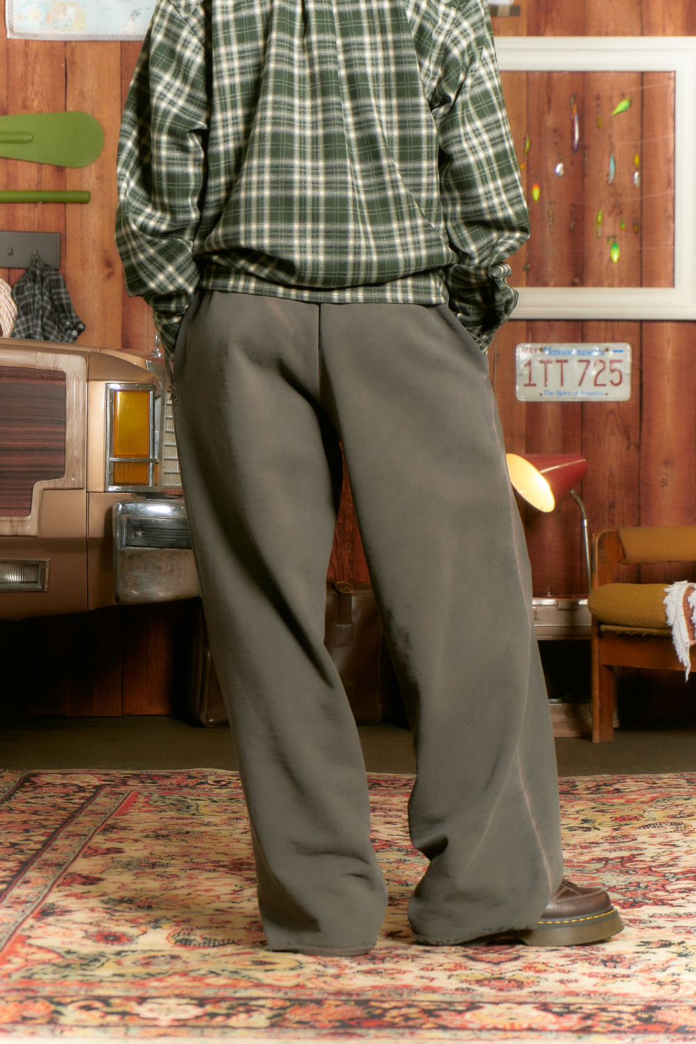 Брюки Called a Garment Stout Pants "Khaki Died"