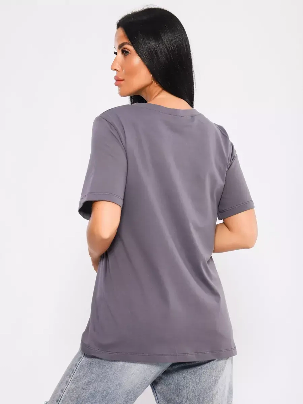 Футболка базовая большие размеры