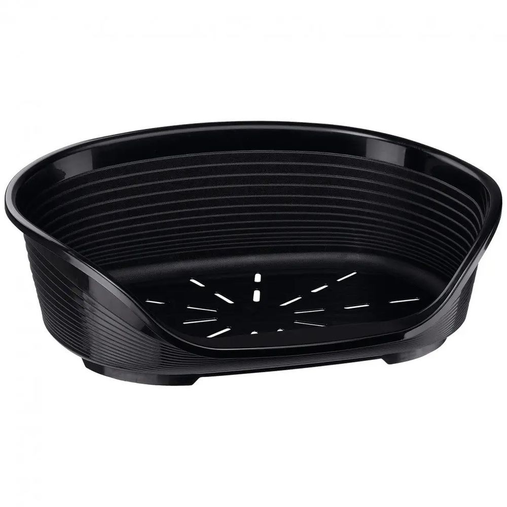 Лежак для собак Ferplast SIESTA DELUXE 4 пластмассовый черный (61,5x45x21,5 см)