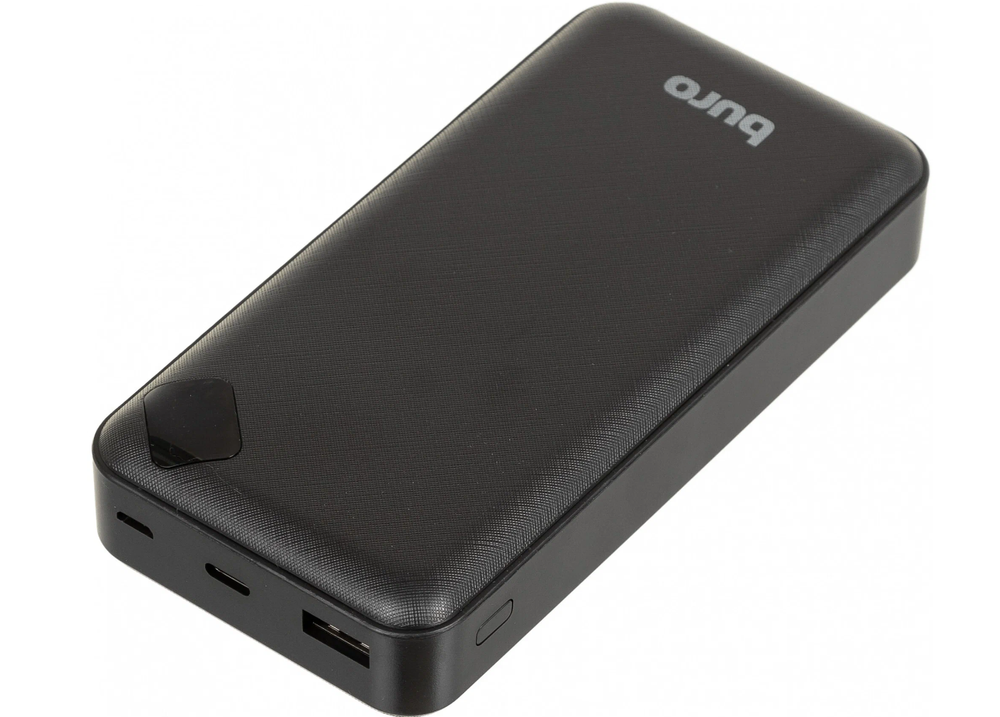 Мобильный аккумулятор Buro BP20E 20000mAh 2.1A 2xUSB черный (BP20E10PBK)