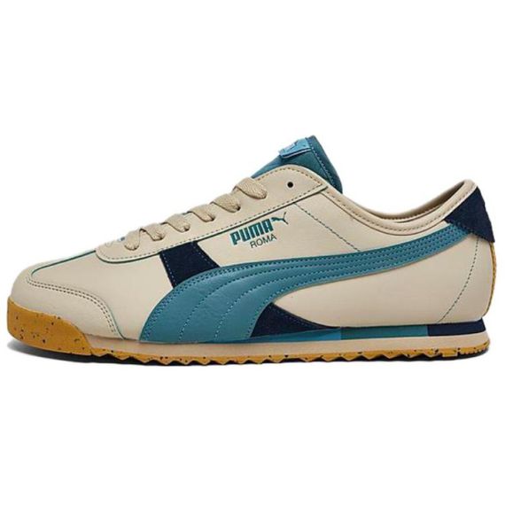 Puma Roma Snowdrifts Granola Повседневная обувь Низкий Топ Желто-синий Мужская