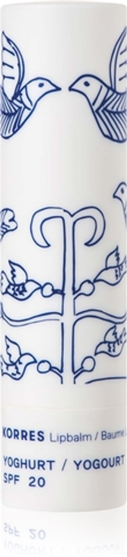 Korres Yoghurt - Увлажняющий бальзам для губ SPF 20, 4,5 g