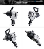 Гайковерт пневматический Rongpeng RP-7462 ударный, 3/4", 1800 Нм