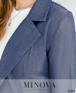 Пиджак 1088-джинс Minova
