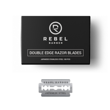 Классические сменные лезвия REBEL BARBER Double Edge Blade 100 шт.