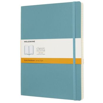 Блокнот Moleskine Classic Soft XLarge 190х250 мм 192 стр. в линейку мягкая обложка (QP621B35)