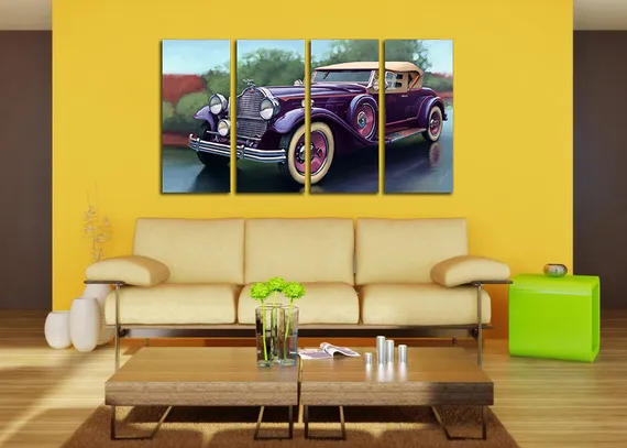 Модульная картина "Автомобиль "