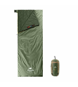 Мешок спальный Naturehike NH21MSD09 мини LW180 зеленый, 6927595777930