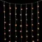Светодиодный занавес 2*3 м., 600 теплых белых LED ламп, облегченный, прозрачный провод ПВХ, LTC (PCL600NOT-10-2WW)