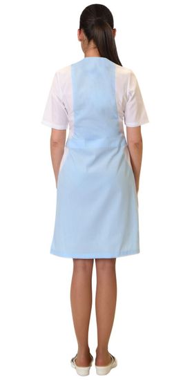 Халат женский "Сириус-Алиса" (голубой/белый)