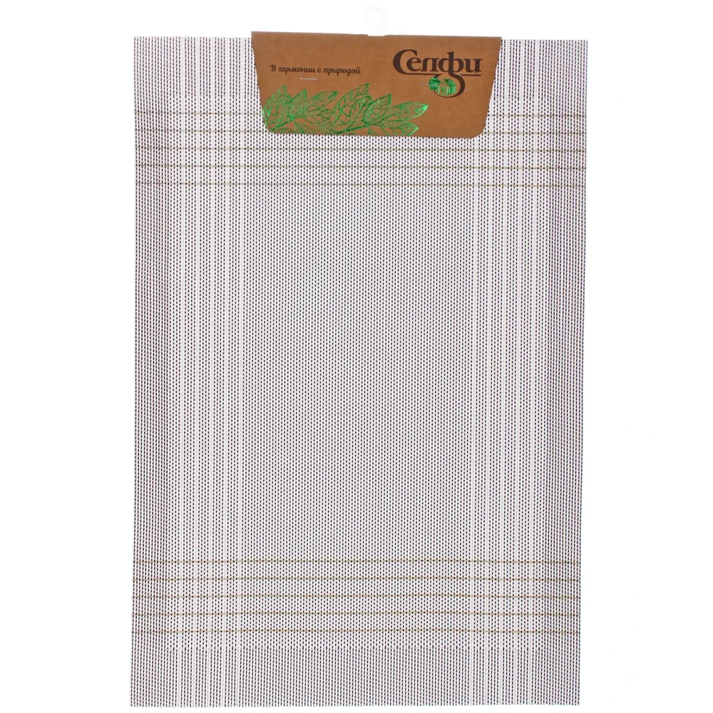 Салфетка на стол 30*45см «Парма» плетеная, белая