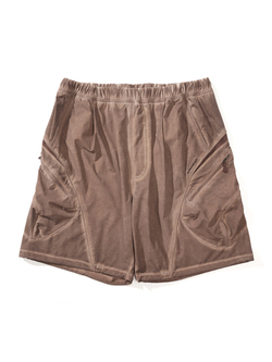 Шорты Nothomme Monterest Garment Dyed коричневый