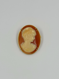 Брошь Камея