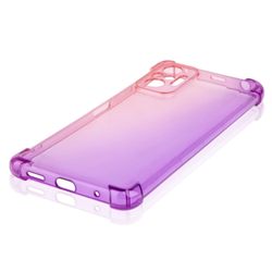 Чехол ROSCO для Xiaomi Redmi Note 10 Pro оптом (арт. XM-RN10P-HARD-TPU-PINK-PURPLE)