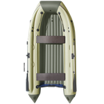 Лодка ПВХ Angler Reef Тритон 390FiНД с интегрированным фальшбортом -