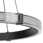 736267 Люстра ROTONDA 30W LED 1474LM 360G ЧЕРНЫЙ 3000K