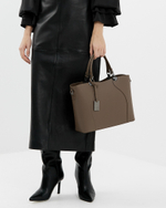 Сумка 850 02 тауп темный