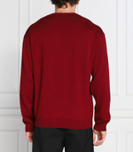 Хлопковый свитер Kenzo - бордовый(FC65PU3423LA)