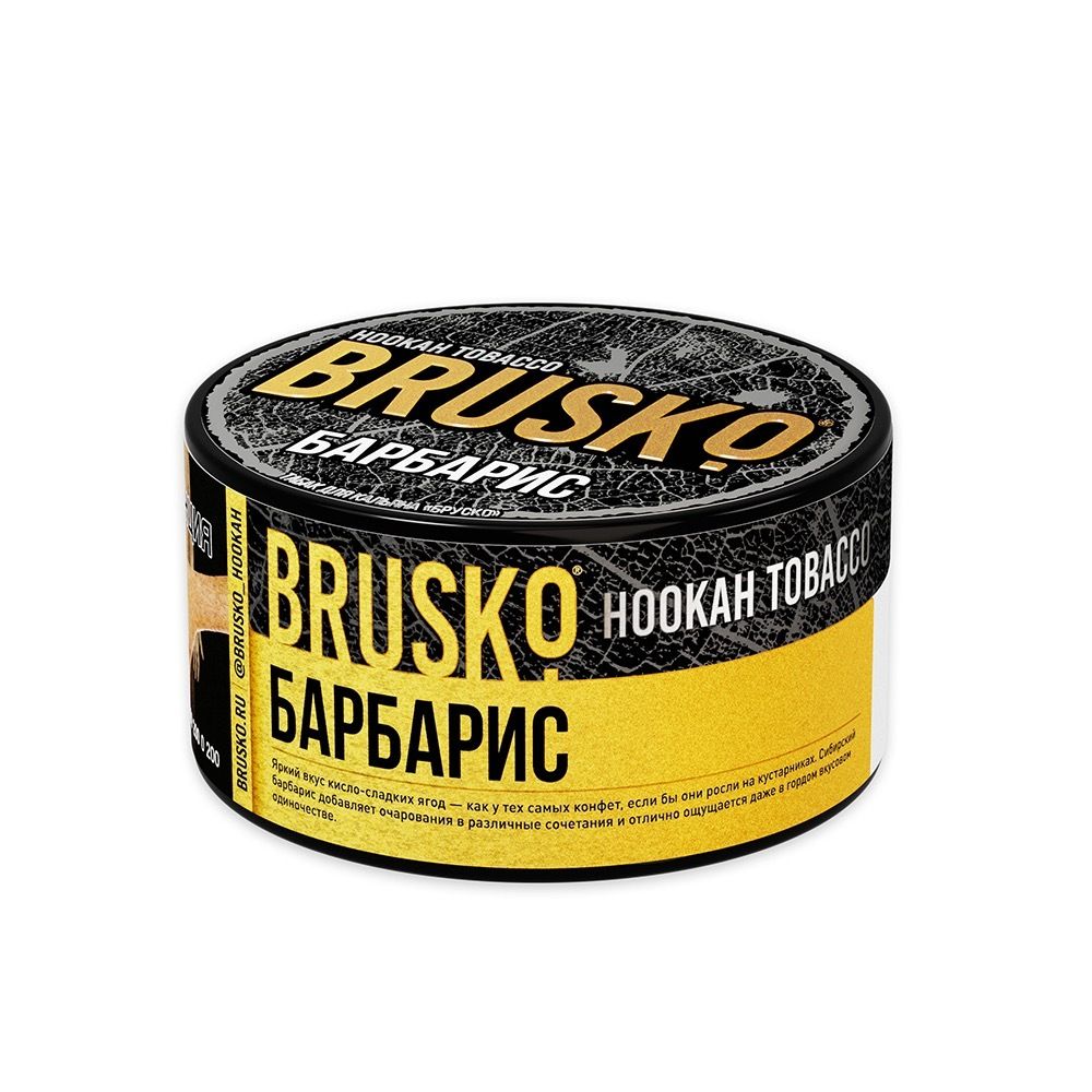 Табак Brusko - Барбарис, 125 гр
