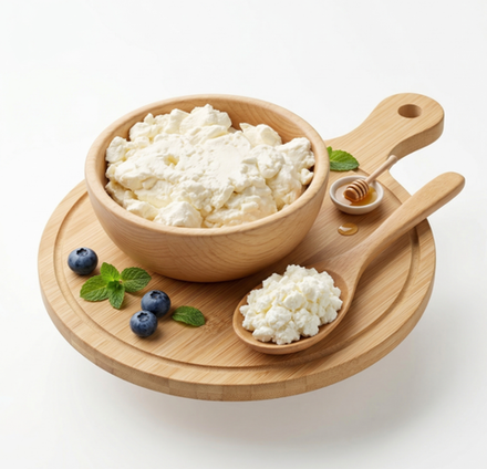 Творог из цельного молока 18% 200гр, КФХ Золотова