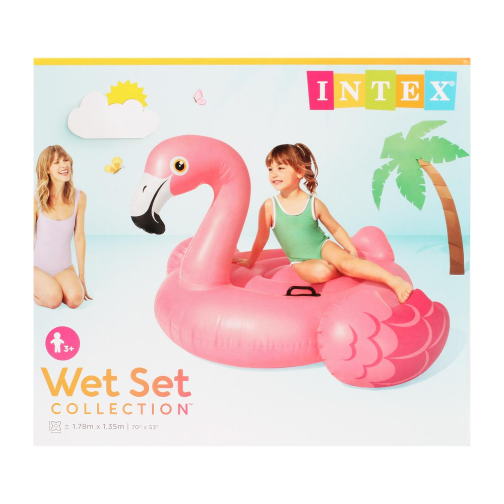 Игрушка д/плавания верхом Фламинго142*137*97см от 3 лет