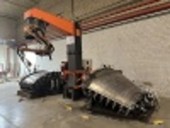 Колонна для робота поворотная, Robaxis