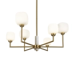 Люстра на штанге Freya TENDER FR5373CL-06BS