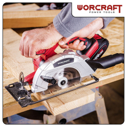 WORCRAFT Пила циркулярная дисковая аккумуляторная 165 мм, 3800 об/мин, 20V БЕЗ (АКБ и СЗУ)