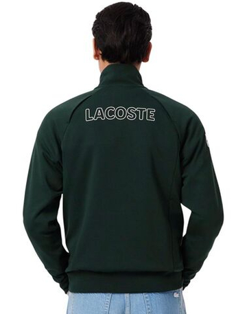 Мужская теннисная кофта Lacoste Rolex Paris Masters Edition Мячboy - forest green