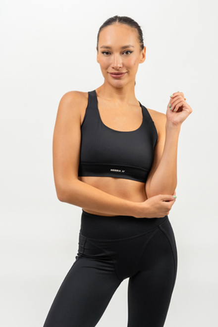 Топ MEDIUM-SUPPORT RACERBACK SPORTS BRA AGILE 471 Черный