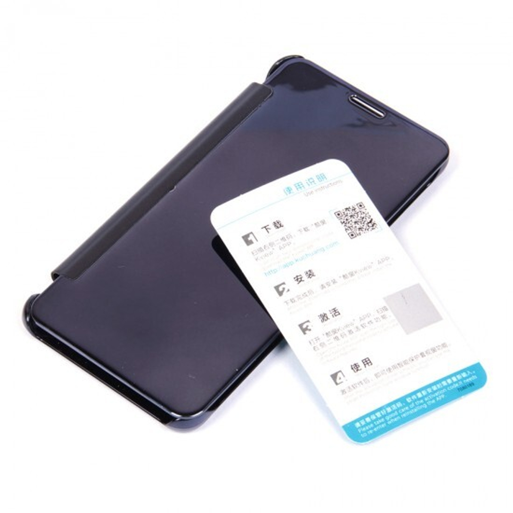 Чехол-книжка Clear View для Samsung Galaxy A7 (2016), 009123 Розовый