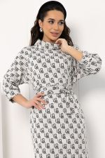 Платье Никс (светло-серое) П12755-4М LT Collection