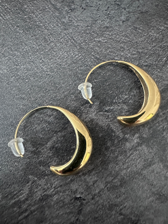 Серьги Dansk Copenhagen, Passion Waterproof, полукольца, DNSK26.1-3W2601019 (золотистый)