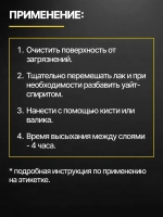 Лак яхтный глянцевый бесцветный 6 л РАДУГАМАЛЕР