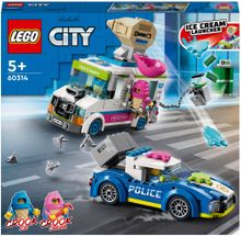 Конструктор LEGO City Police 60314 Погоня полиции за грузовиком с мороженым