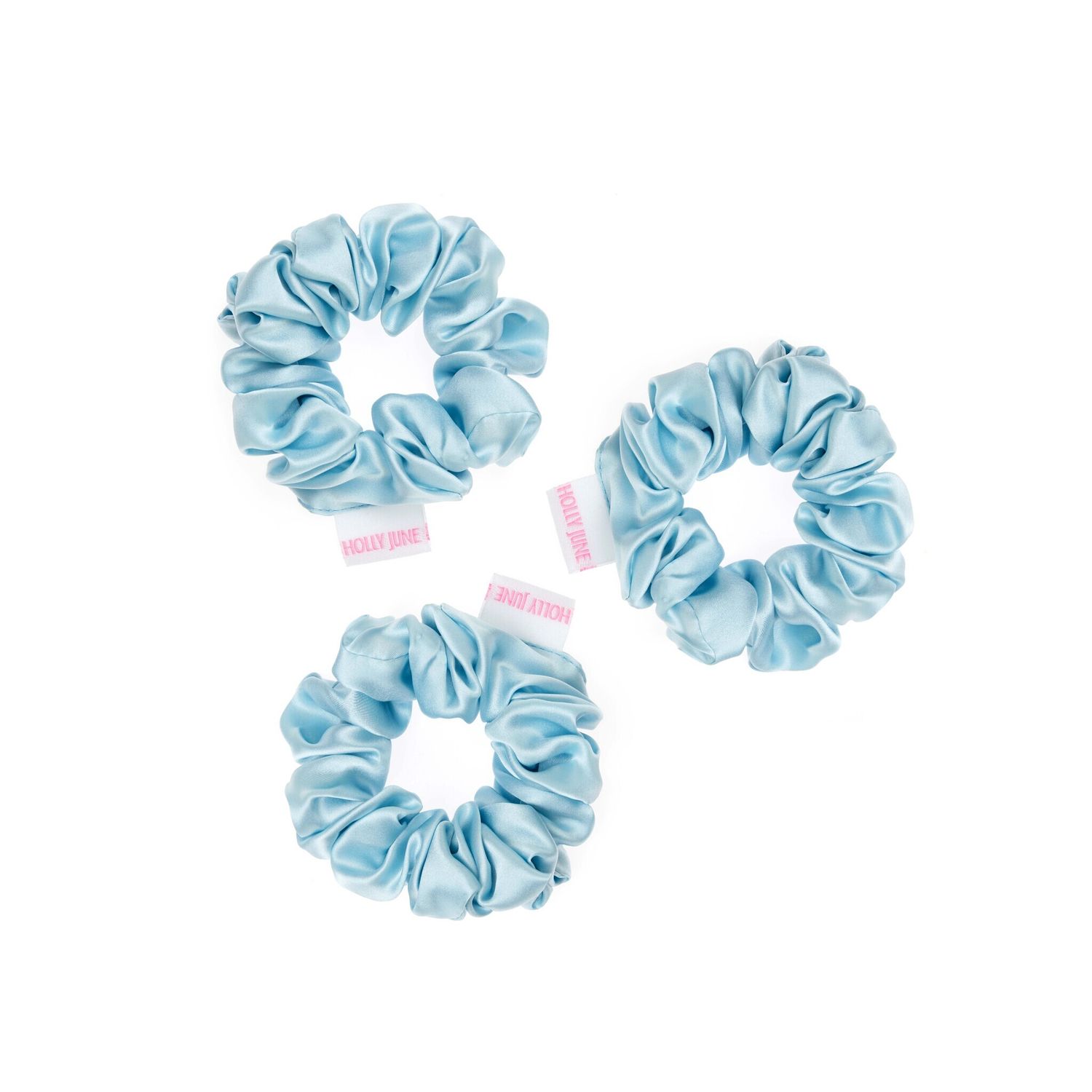 Набор резинок Big Silk Hair Scrunchies – Light Blue