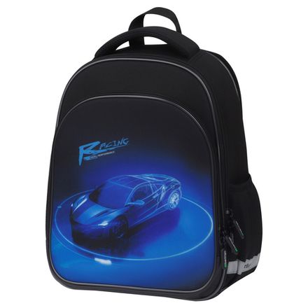 Ранец Berlingo Expert Plus Best race 38х29х15см, 2 отд., с анатомической спинкой