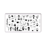 2 Kapous Professional Nails Пластина для стемпинга, Body ,