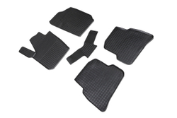 Резиновые коврики Сетка для Seat Ibiza 2012-н.в., Seintex.87230