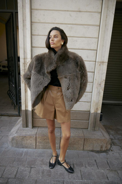 Двусторонняя куртка-дубленка Marilyn