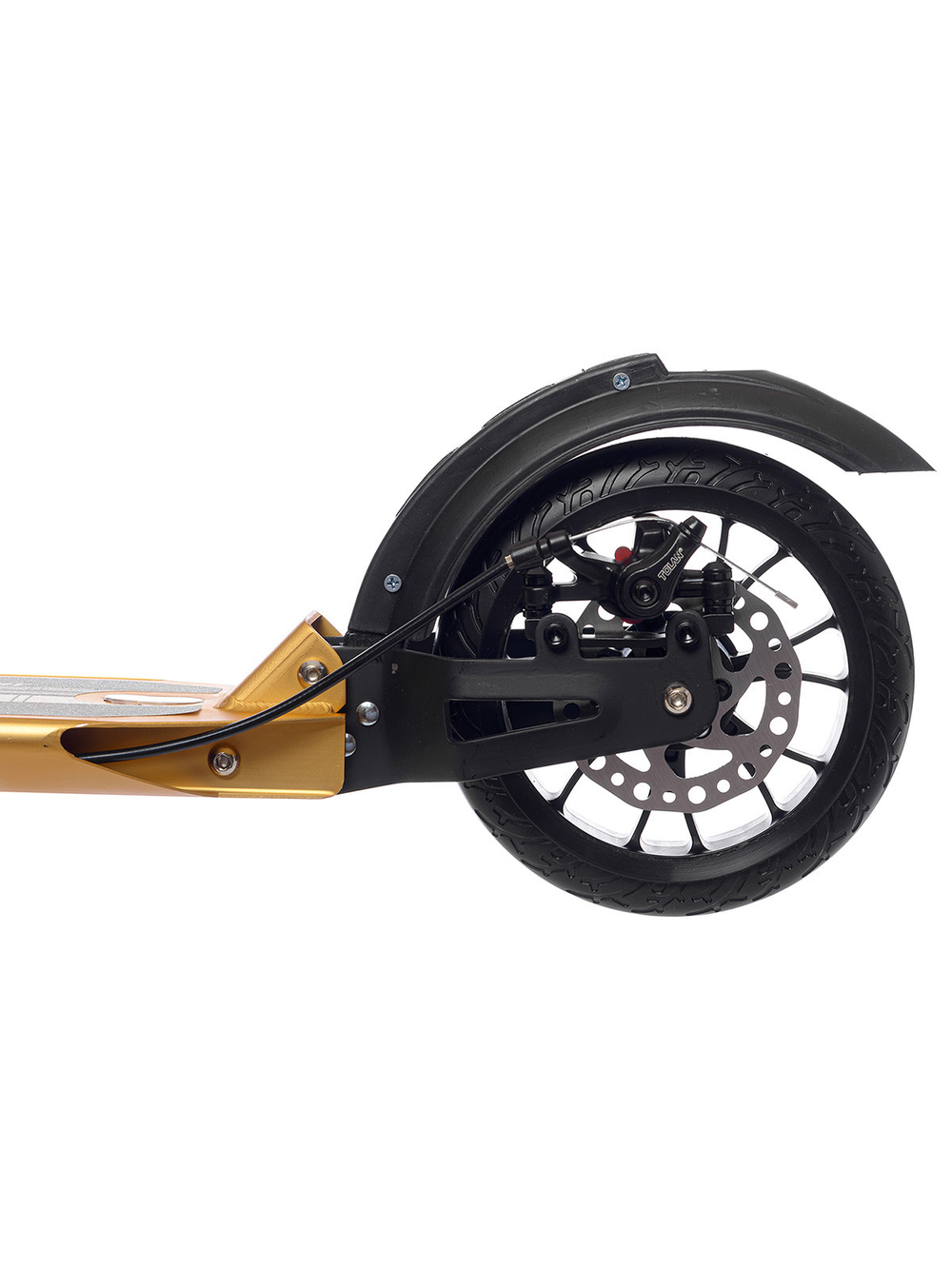 Самокат Urban Scooter Original tm Disc Bronze, (2024), с дисковым тормозом, складной, городской, двухколесный