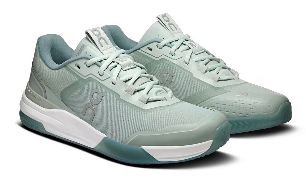 Мужские теннисные кроссовки On The Roger Advantage Pro Clay - mineral/linen