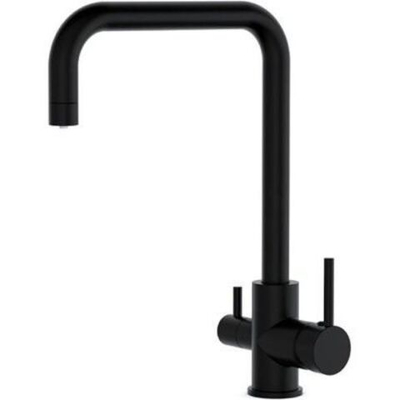 Смеситель для кухни, Frud, с картриджем, подкл к фильтр, чер, R43054-7